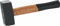 Triuso Fäustel 1500g Hammer Vorschlaghammer 1,5Kg Schlegel