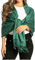 Sakkas 78 x 28 Eco-Friendly Bamboo Rayon weiche Fest Pashmina Schal/Wrap/Stola - Forest Green