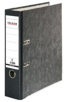 Falken Recycling Ordner S 80, A4, 80 mm, schwarz
