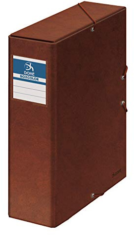 Dohe 9574 - Caja proyectos lomo, Estampado Cuero, 9 cm