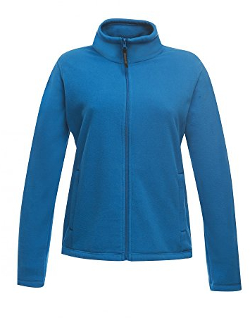 Regatta Women's Ladies Micro Full Zip Fleece Jacket, Blue (Oxford), 14 (Manufacturer Size:14)
