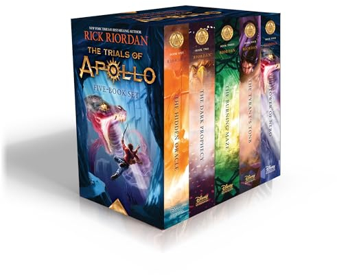 Trials of Apollo, The 5-Book Paperback Boxed Set: The Hidden Oracle / the Dark Prophecy / the Burning Maze / the Tyrant's Tomb / the Tower of Nero