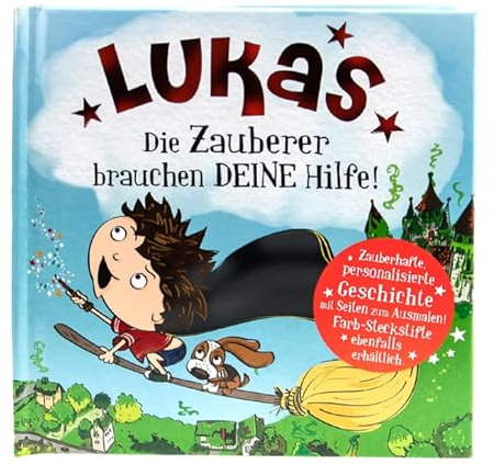 Personalisiertes Magisches Märchenbuch - Lukas