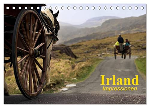 Irland • Impressionen (Tischkalender 2026 DIN A5 quer), CALVENDO Monatskalender: Die malerische und urige Insel ist ein abwechslungsreiches Juwel (CALVENDO Orte)