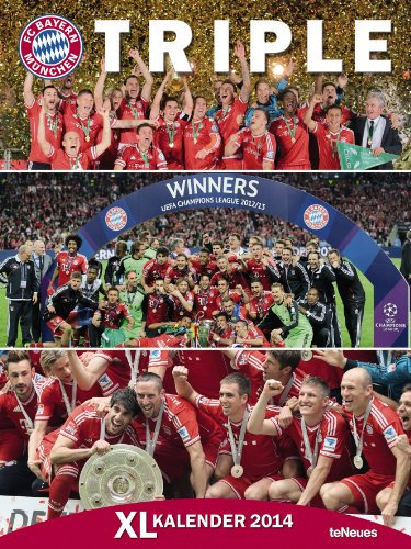FC Bayern München Triple XL Kalender 2014
