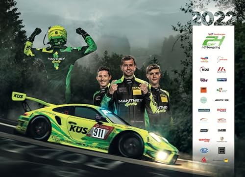 Offizieller Kalender 2022 - Kalender zum 24h Rennen am Nürburgring: 24 Stunden Nürburgring-Nordschleife