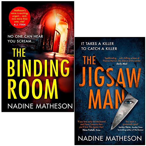 An Inspector Henley Thriller Series 2 Books Collection Set By Nadine Matheson (The Jigsaw Man, The Binding Room)