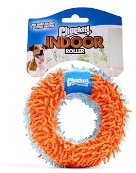 Chuckit! Indoor Roller Dog Toy Soft Puppy Chew Toy Throw and Fetch For Dogs