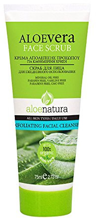Aloe Natura Gesichtspeeling, 1er Pack (1 x 75 ml)