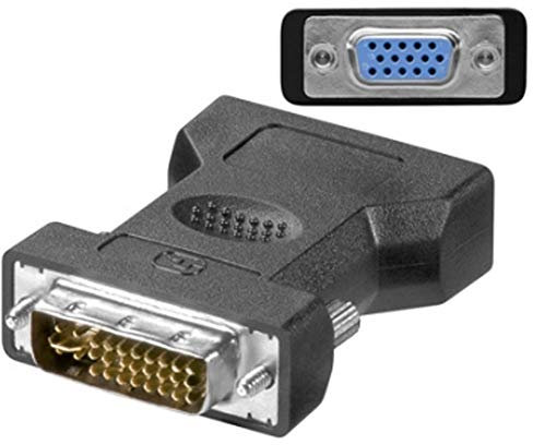 Ewent Adaptador DVI-I 24+5 macho A VGA-F