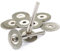 10Pcs 16mm 0.6 Diamant Découpe Blade Roue Disc Rotary Tool pour Dremel