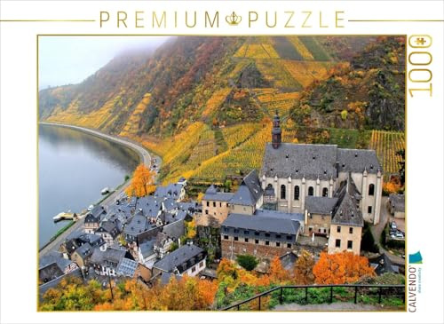 CALVENDO Puzzle Blick auf Beilstein von der Burg Metternich | 1000 Teile Lege-Größe 64 x 48 cm Foto-Puzzle für glückliche Stunden