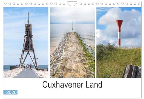 Cuxhavener Land (Wandkalender 2026 DIN A4 quer), CALVENDO Monatskalender: Impressionen aus dem Cuxhavener Land (CALVENDO Orte)