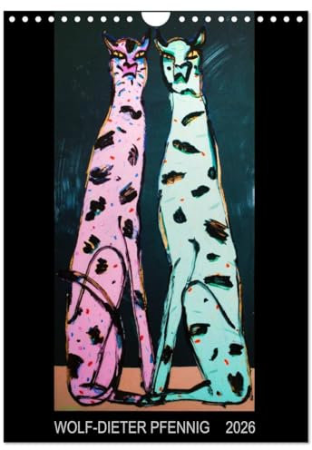 Wolf-Dieter Pfennig Kalender (Wandkalender 2026 DIN A4 hoch), CALVENDO Monatskalender