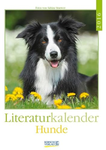 Hunde 2016: Literatur-Wochenkalender
