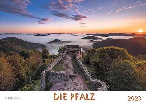Die Pfalz 2023 Bildkalender A4 quer, spiralgebunden
