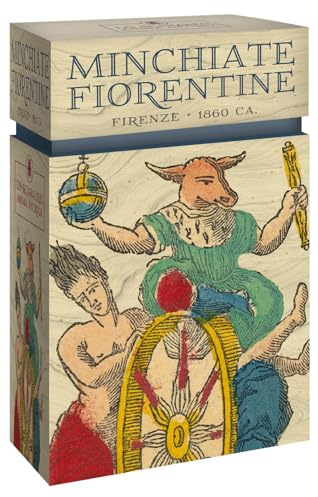 Minchaite Fiorentine: Firenze 1860 Ca - 97 full colour cards & 32pp guidebook