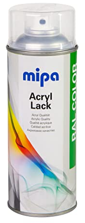 MIPA Lack Spray RAL 9016 Verkehrsweiß 400 ml Lackversand 214009016