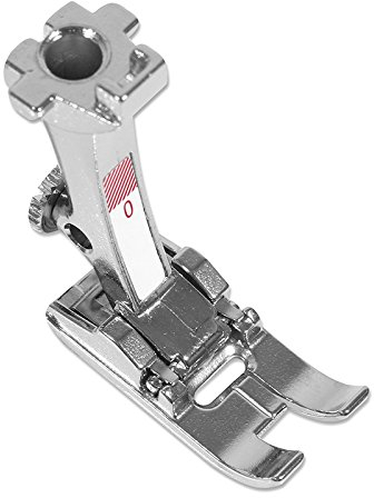 Bernina Zickzack-Nähfuß # 0 - Geeignet für alle Nadel- und Stoffarten - Metall - Nähfuß