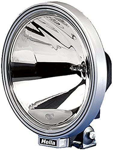 HELLA 1F8 006 800-361 Halogen/Halogen-Fernscheinwerfer - Rallye 3000 - 12/24V - rund - Referenzzahl: 17.5 - geschraubt - glasklare Streuscheibe - Lichtscheibenfarbe: glasklar - rechts/links