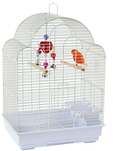 WUNDAPETS NEW IRIS DY700A BUDGIE CANARY FINCH CAGE WHITE
