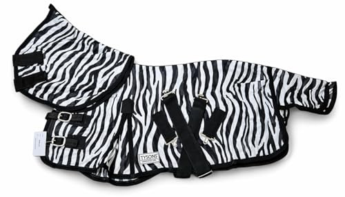 Fliegendecke Zebra Minishetty Mnipony Shetty Falabella Decke 65 70 75 80 85 90 100cm (95)