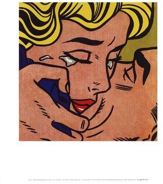 Kiss V, 1964 – Pop Art Poster von Roy Lichtenstein (11 x 14), The Poster Corp