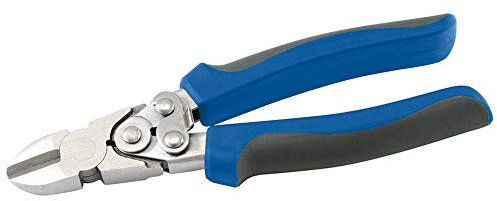 Draper 81425 Compound Action Side Cutter, Blue, 180 mm