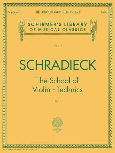 School of Violin Technics - Book 1: Exercises for Promoting Dexterity