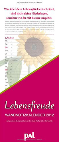 PAL Lebensfreude Notizkalender 2012