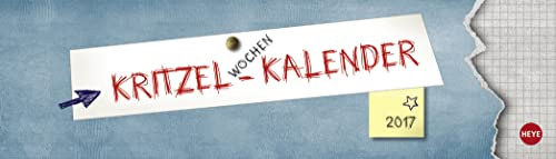 Kritzel Wochenquerplaner - Kalender 2017