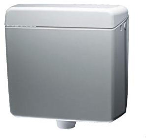 Geberit 123.701.11.1 – hoher Spülkasten Vista 123, Anschluss seitlich links/rechts, 9 l