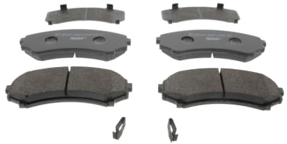 FERODO Brake Pads | FDB1603 | OE-Matching Quality | Eco-Friction Fuse+ Technology | Pack of 4