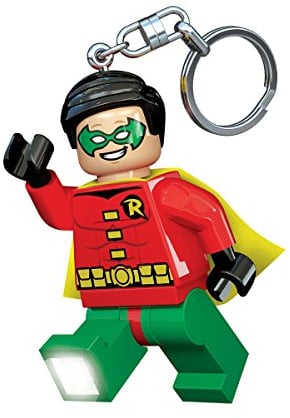 Lego - LGL KE61 Robin Portachiavi LED, Multicolore, Taglia Unica, LGL KE61