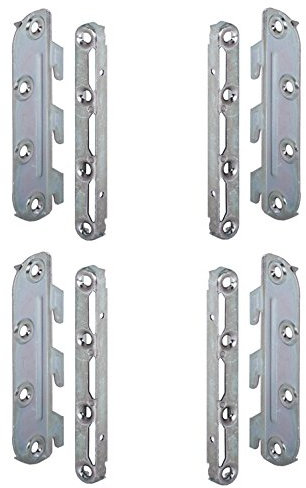 Bed Connecting Fitting Brackets - 1 Complete Set