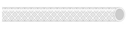 Genuine 30m Coil Pvc Reinforced Tubing Clear 6 mm Id Pipe Accessories Tools -...