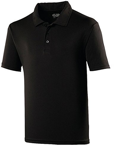 AWDis Cool Polo Shirt JC040 Jet Black XXL
