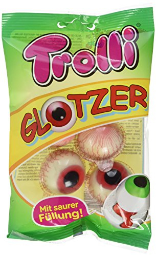 Trolli Fruchtgummi Glotzer gefüllt, 21er Pack (21 x 75 g)