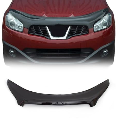 OMAC Motorhaube Deflektor Insekten für Nissan Qashqai +2 2008-2014 Steinschlagschutz