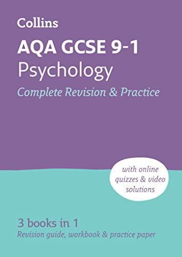 AQA GCSE 9-1 Psychology Complete Revision and Practice: Ideal for the 2027 and 2028 exams includes online edition, quizzes and video solutions (Collins GCSE Grade 9-1 Revision)