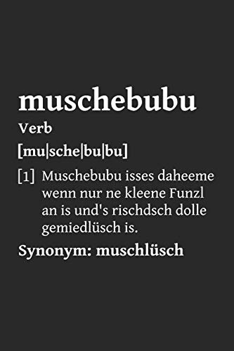 muschebubu: Notizbuch für Sachsen | Mund auf sächsisch | Lexikon | Duden | sächsisches Wörterbuch | A5 | gemütlich | romantisch | Punkteraster