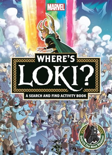 Where's Loki?: A Marvel search and find activity book