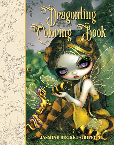 Blue Angel Gallery Dragonling Coloring Book.