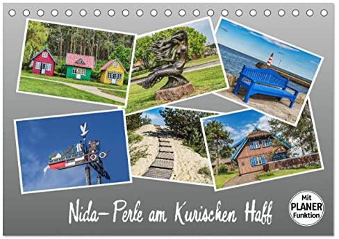 Nida - Perle am Kurischen Haff (Tischkalender 2026 DIN A5 quer), CALVENDO Monatskalender: Nida - Urlaub am Haff (CALVENDO Orte)