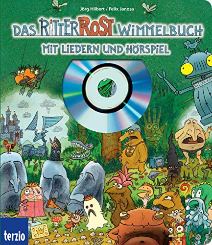 Ritter Rost: Das Ritter Rost Wimmelbuch: Mit Hörspiel und Liedern auf CD