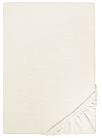 biberna Jersey-Spannbetttuch 0077155 Natur 1x 140x200 cm - 160x200 cm