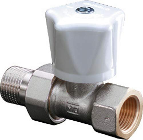 robinet manuel simple réglage - hr - type droit - 20 x 27 - oventrop 1190606