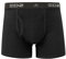 EDZ Merino Wool Boxer Shorts (UK, Alpha, M, Regular, Regular, Black)