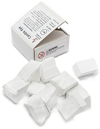 Candle Shop - White dye for 45lbs Wax - Candle dye Chips for Candle Making - Candle Wax Paint