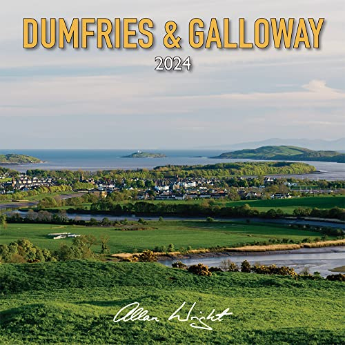 2024 Scotland Calendar: Dumfries & Galloway - Wall Calendar - Month to View - 12 Months